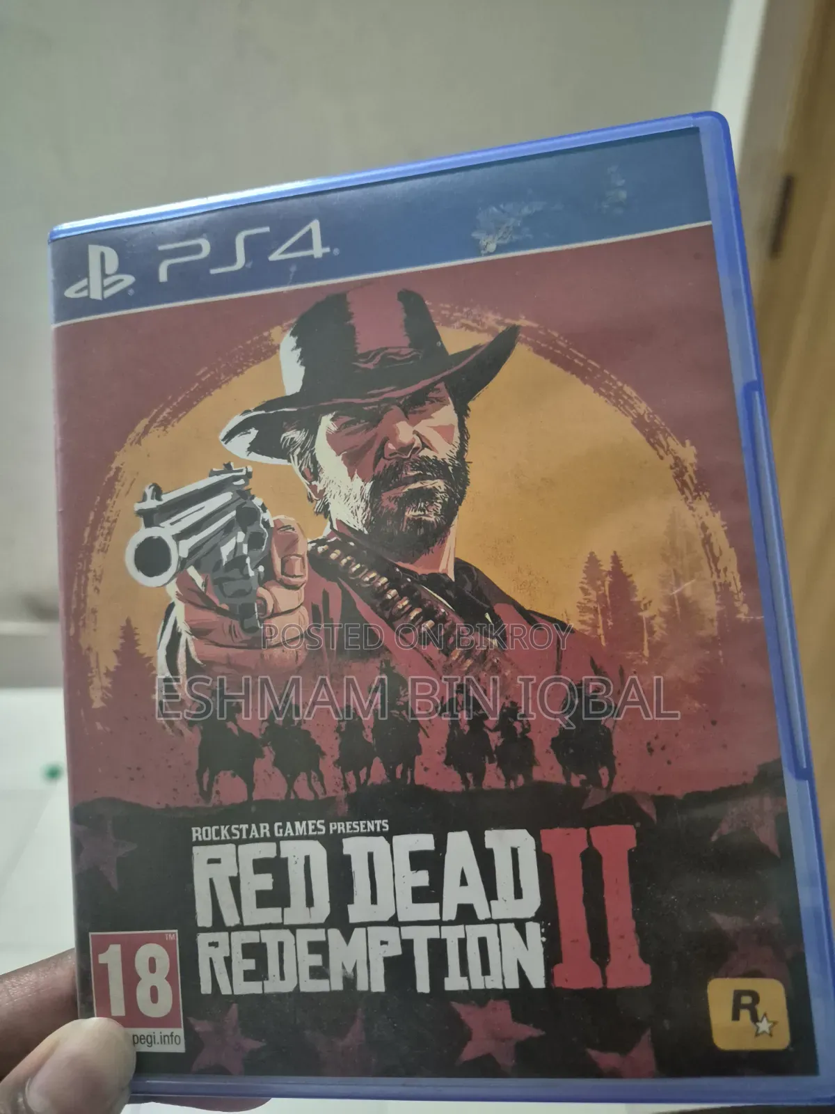RDR2 PS4 CD