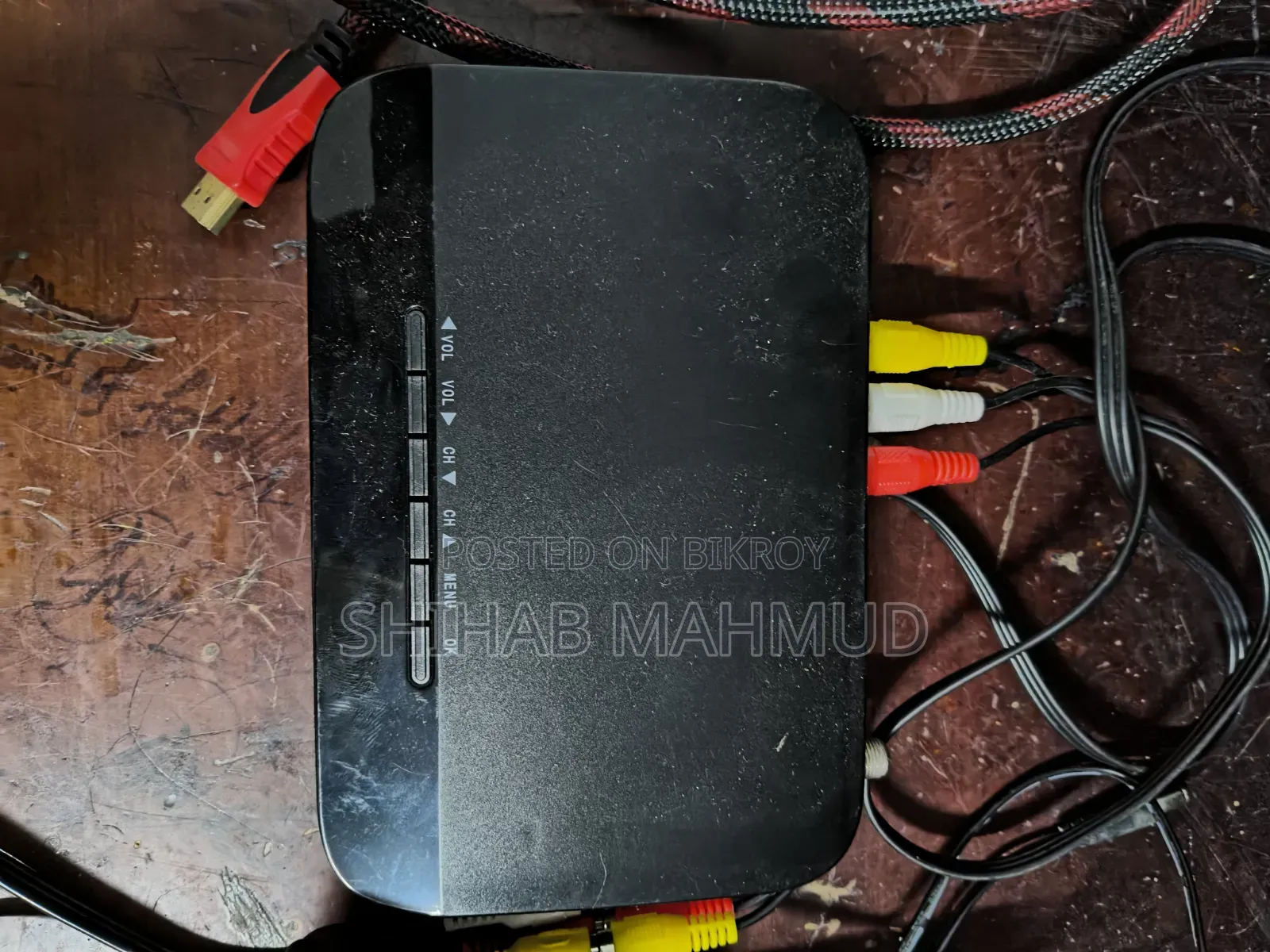 ফুল সেটাপ সহ ডিজিটাল এইচডি টিভি সেট-টপ বক্স