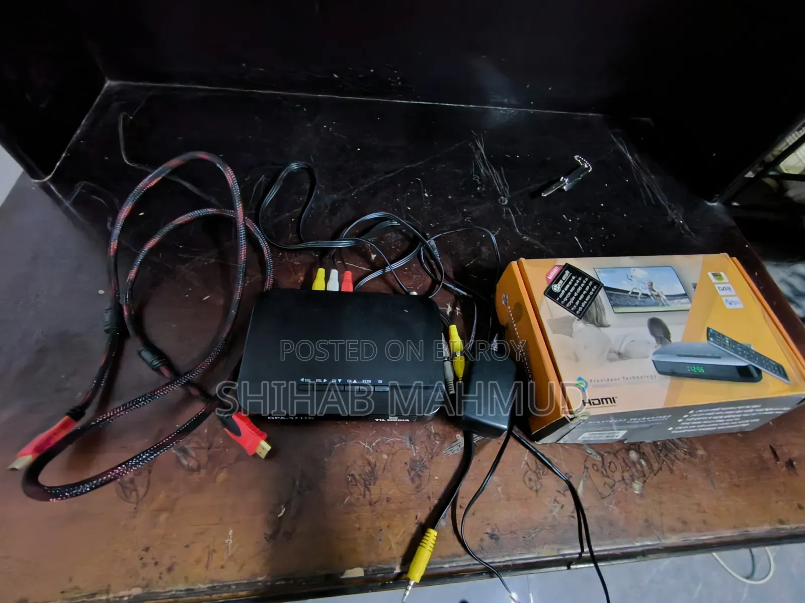 ফুল সেটাপ সহ ডিজিটাল এইচডি টিভি সেট-টপ বক্স