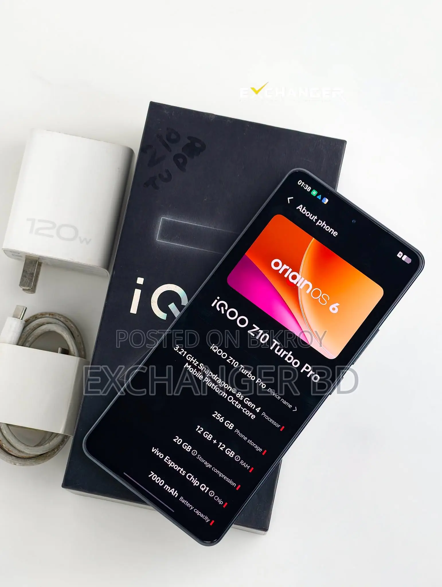 iQOO 256 GB Black