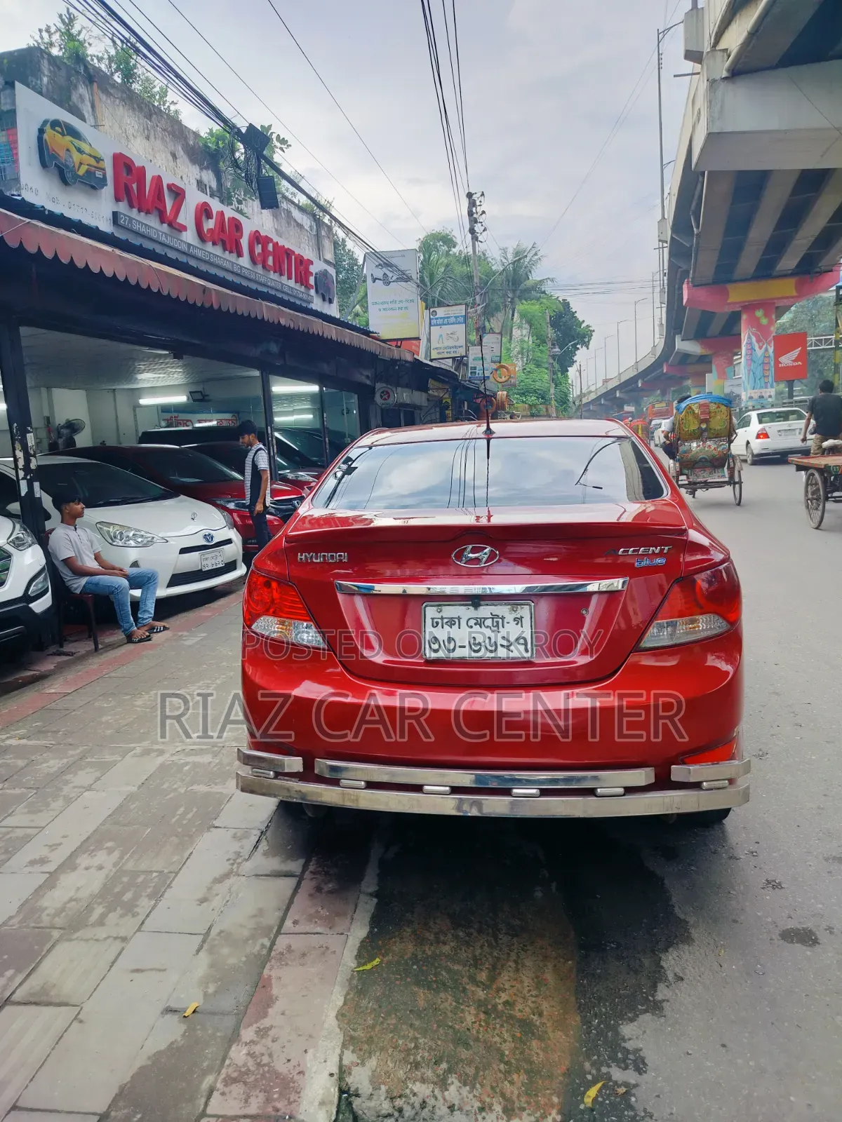 Hyundai Accent 2012 Red