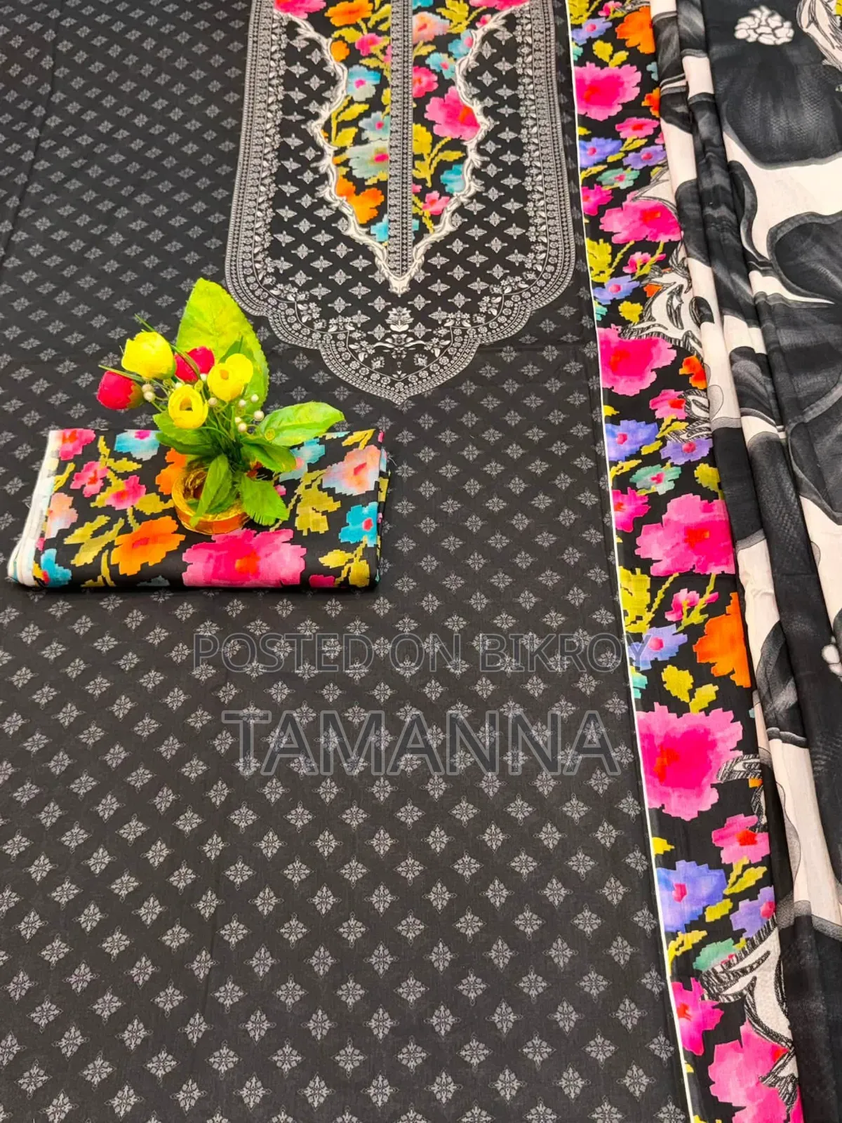 Woman Dress Three Piece