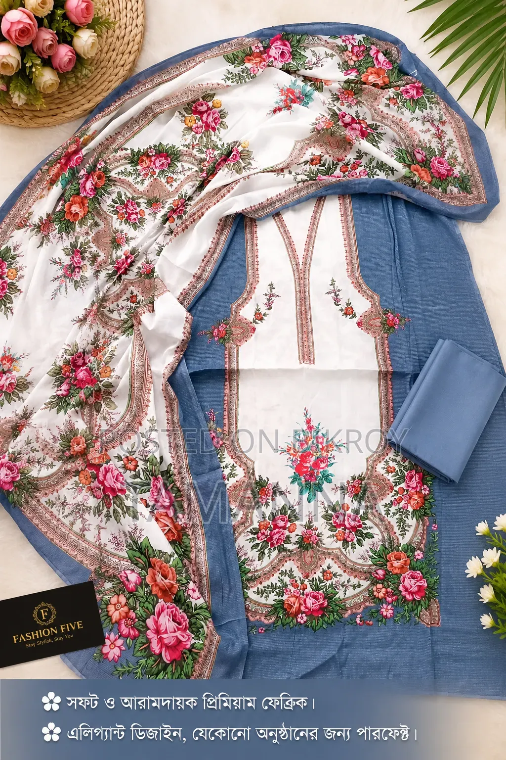 Woman Dress Three Piece