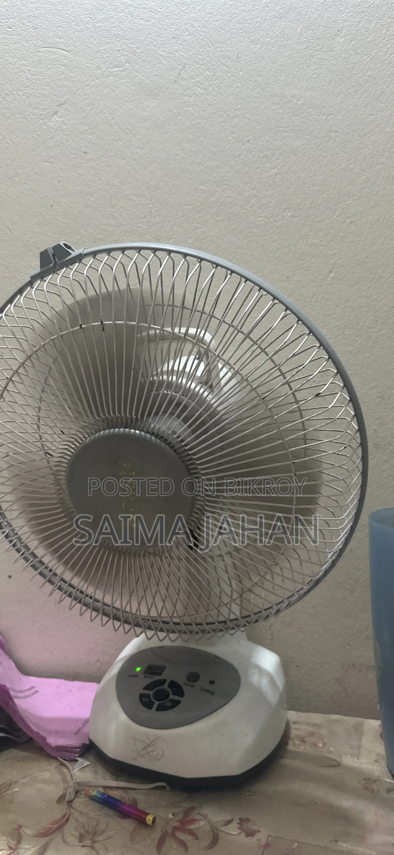 I want to sell a fan