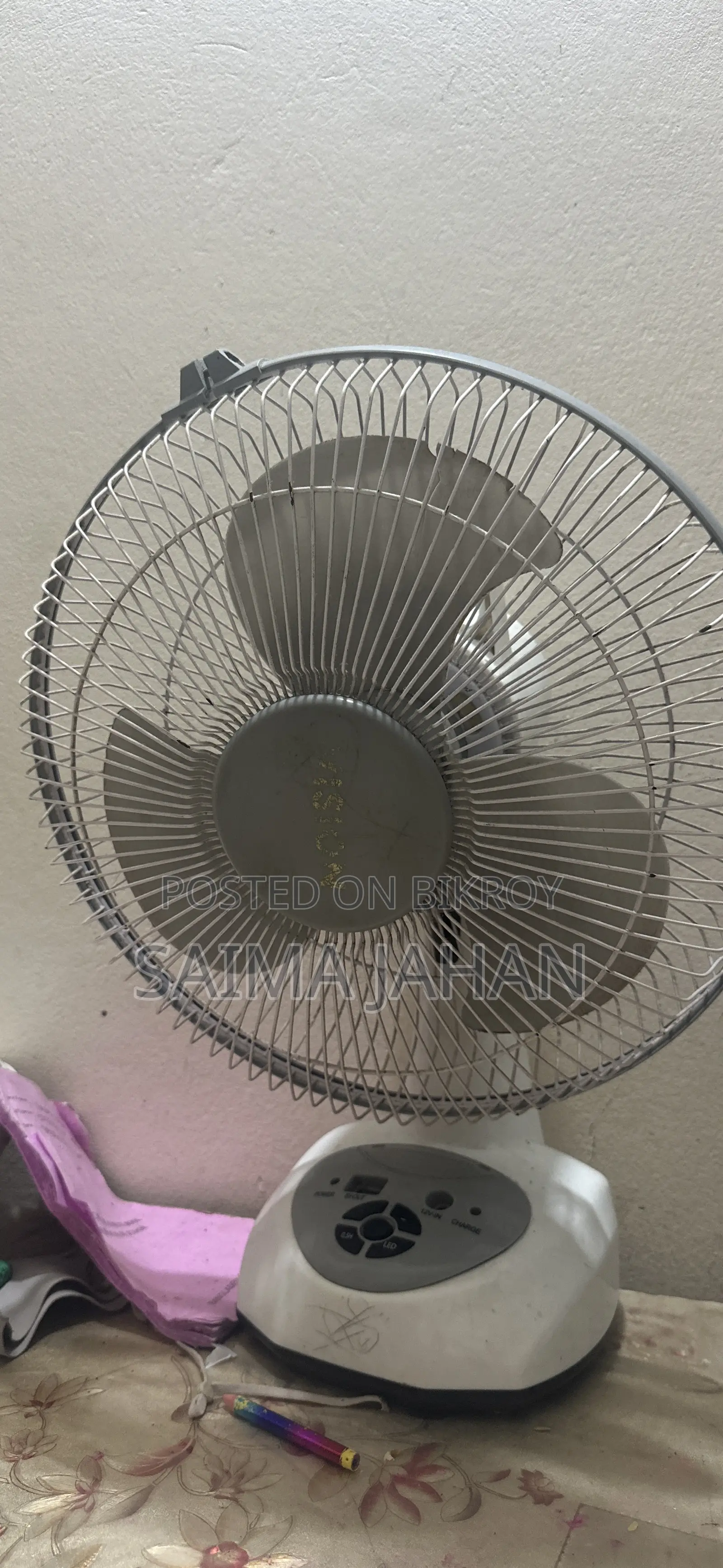 I want to sell a fan