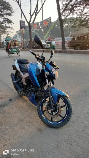 TVS Apache 160 4V 2021 Blue