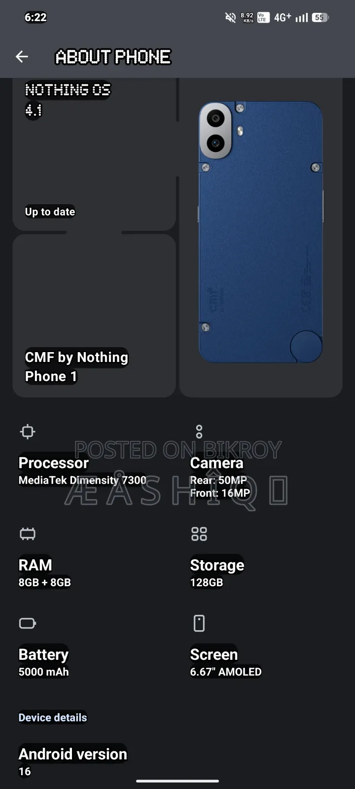 Nothing Phone CMF Phone 1 128 GB