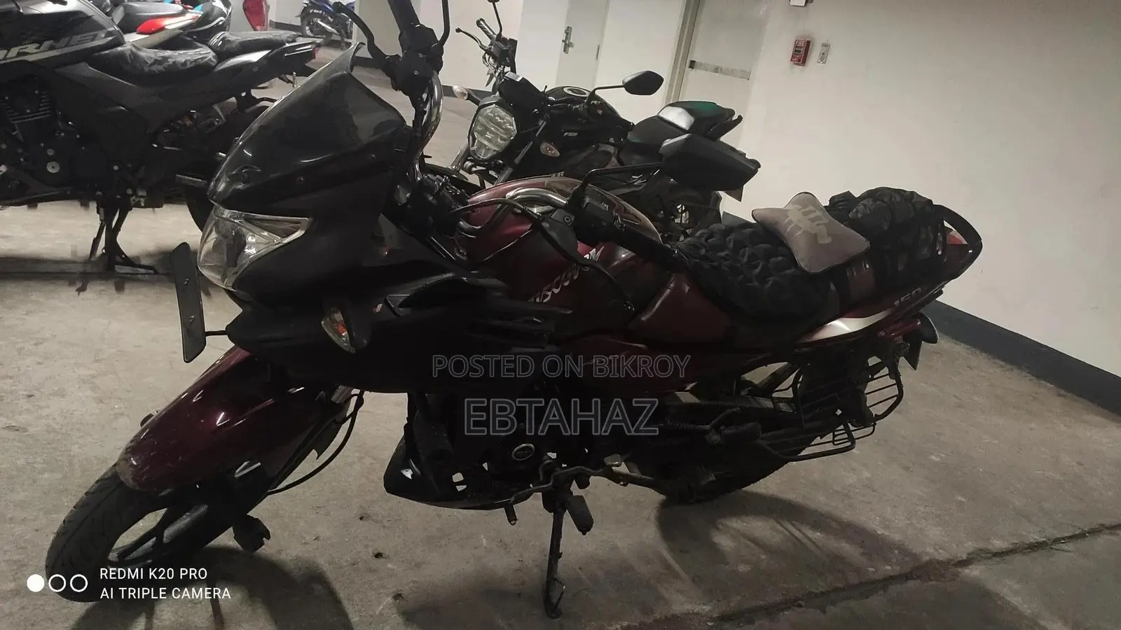 Bajaj Discover 150F 2016 Red