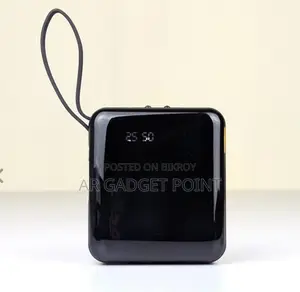 স্মার্ট ফাস্ট চার্জ পাওয়ার ব্যাংক (10000mAh, মাল্টি ক্যাবল বিল্ট-ইন)