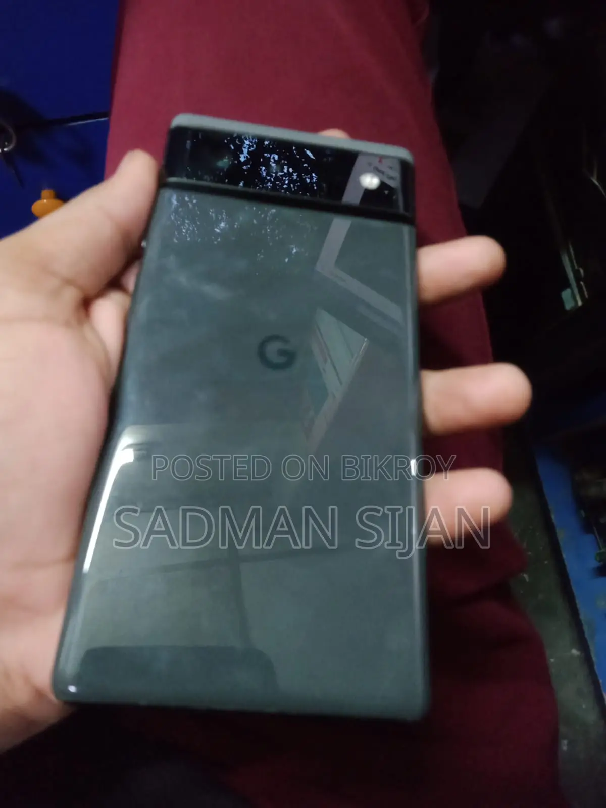 গুগল পিক্সেল ৬ ১২৮ জিবি কালো
