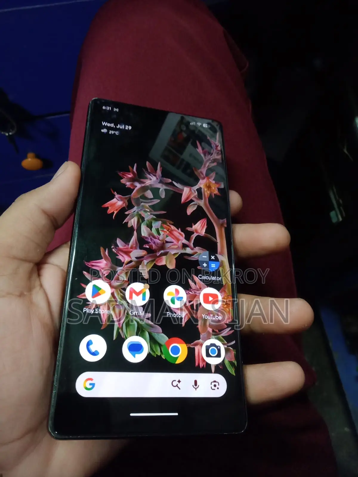 গুগল পিক্সেল ৬ ১২৮ জিবি কালো