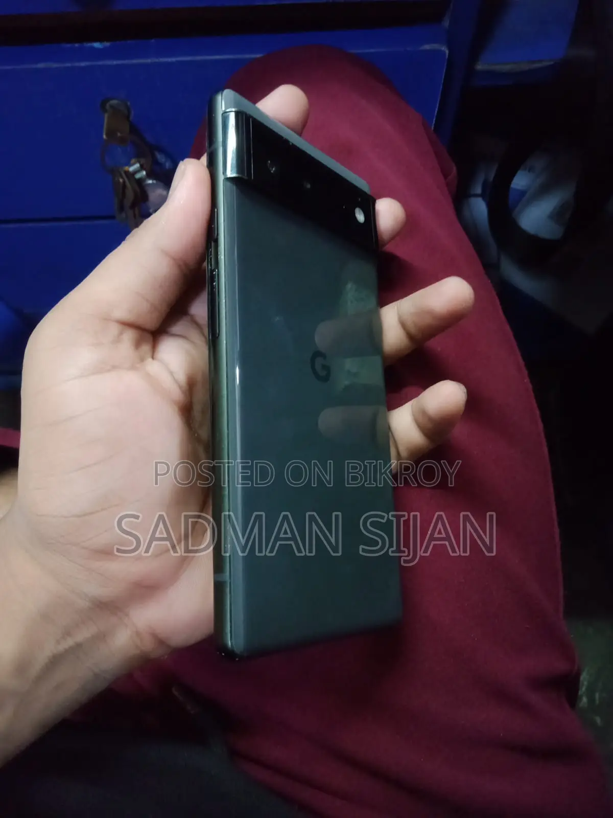 গুগল পিক্সেল ৬ ১২৮ জিবি কালো