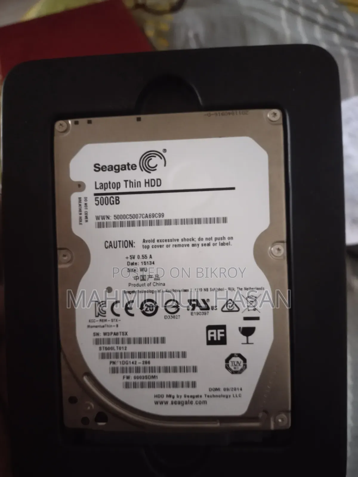 HDD 500 Laptop Thin HDD