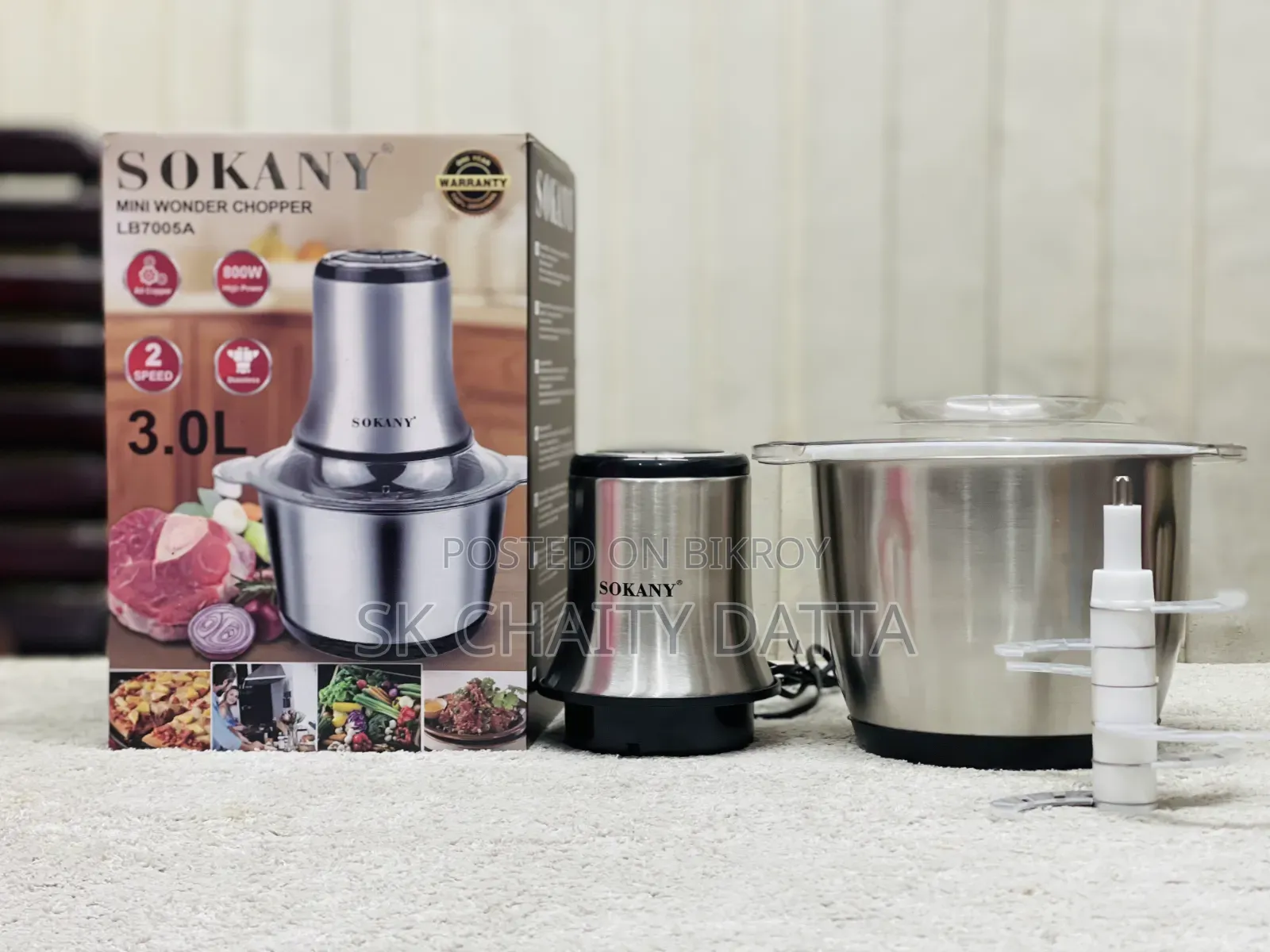 Sokany 800watt Meat Grinder and Blender
