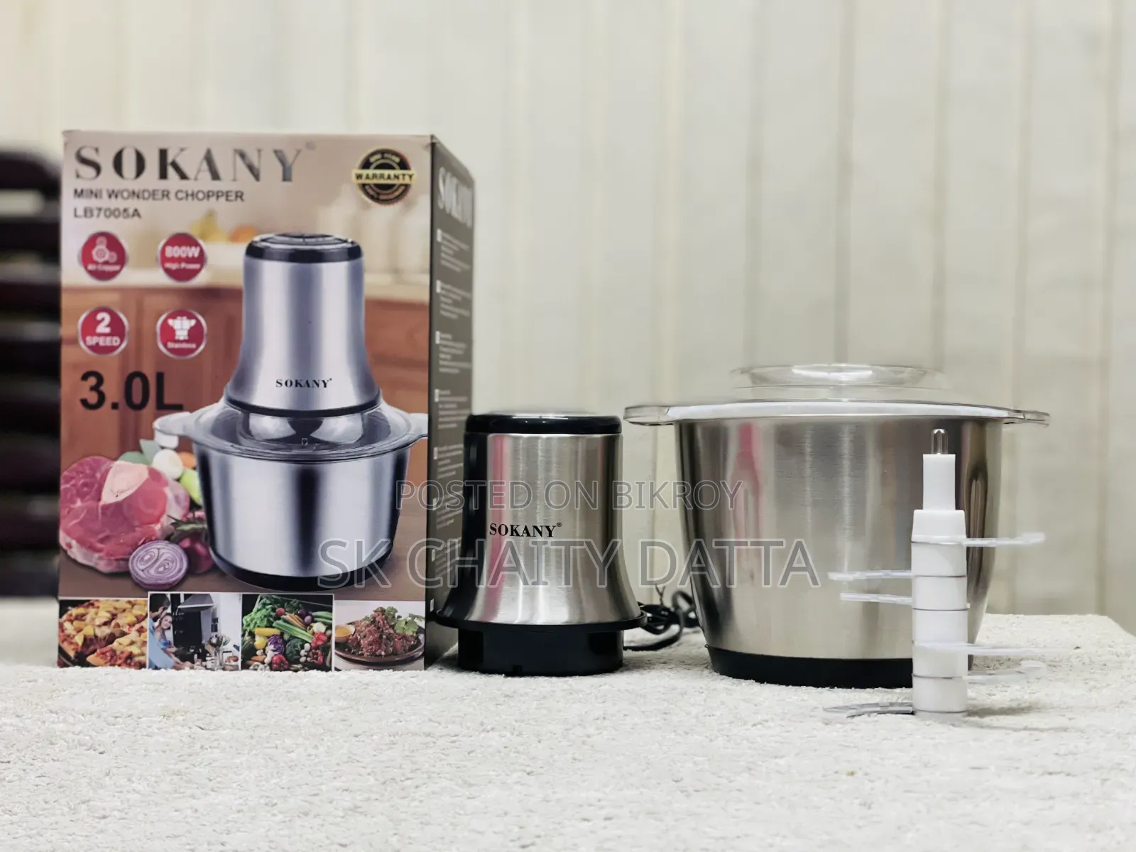 Sokany 800watt Meat Grinder and Blender