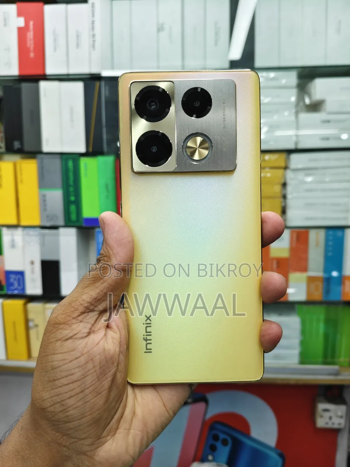 Infinix Note 40 Pro 256 GB Gold