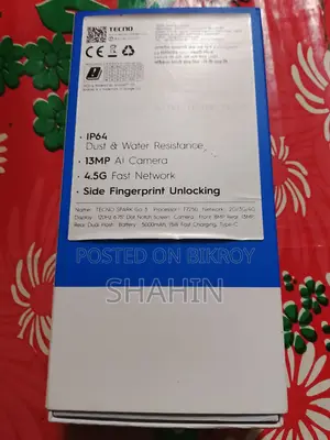Tecno Spark Go 3 64 GB Black