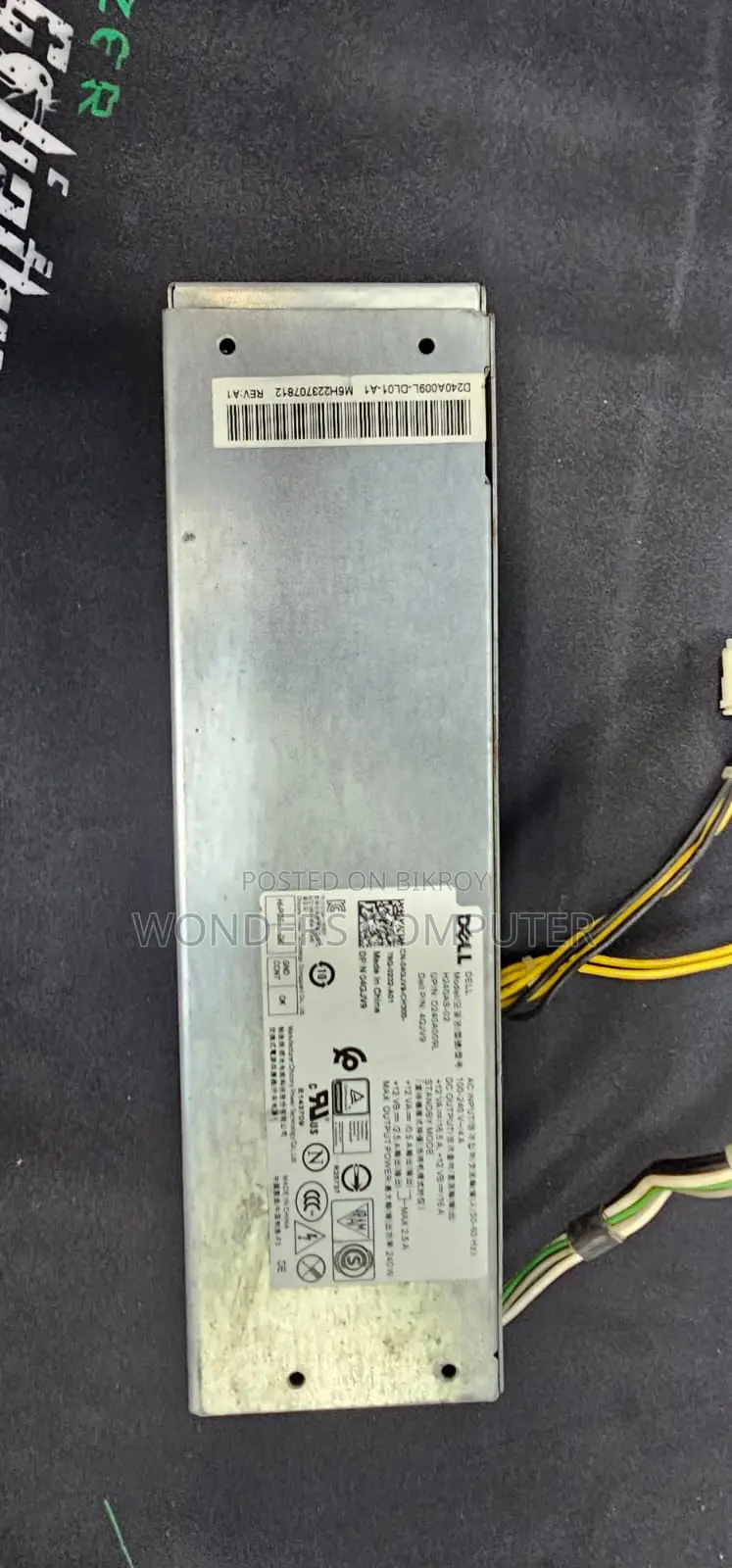ডেল ব্র্যান্ড পিসি পাওয়ার সাপ্লাই ৪ পিন ৬ পিন