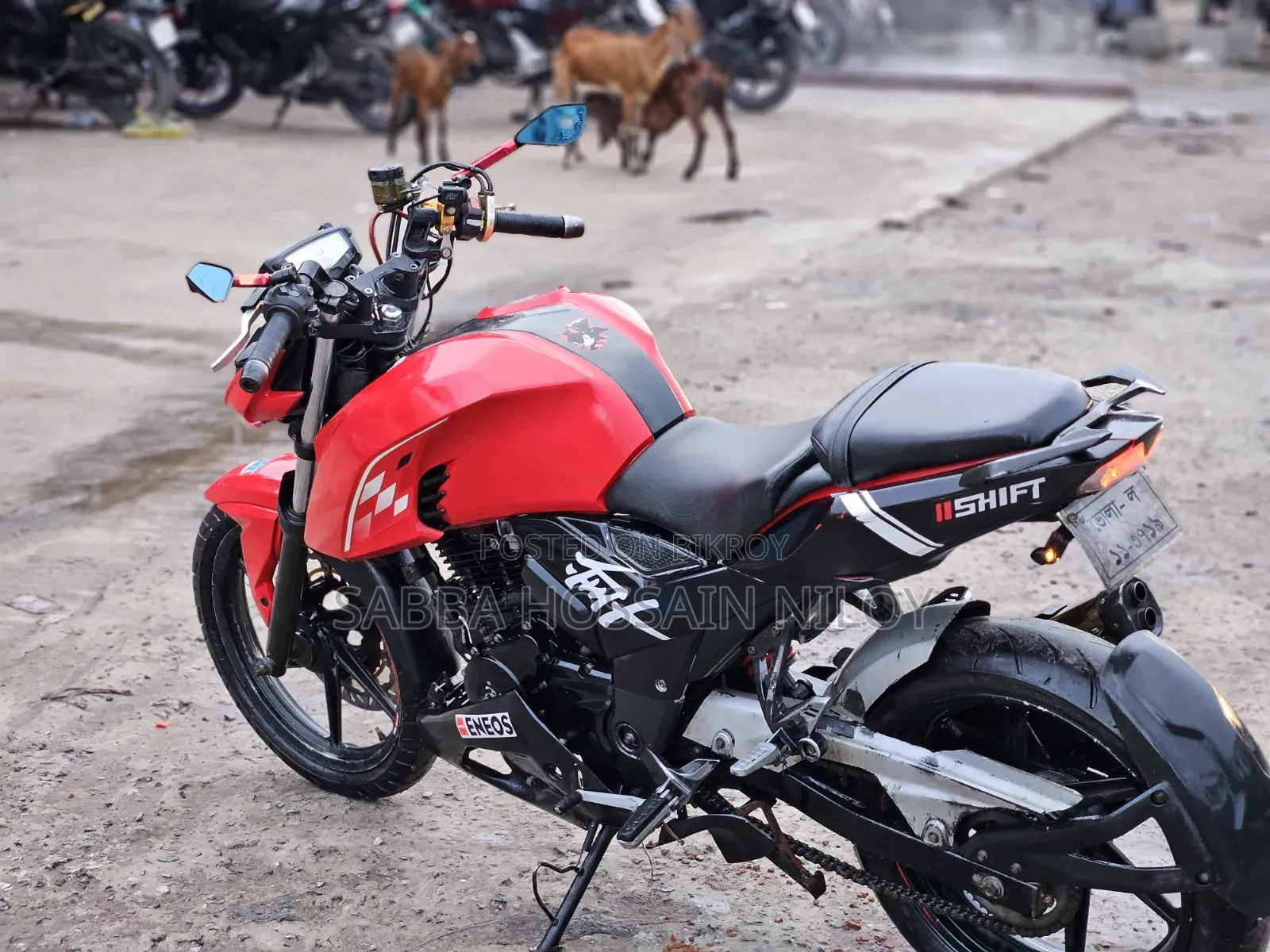 TVS Apache 160 4V 2022 Red