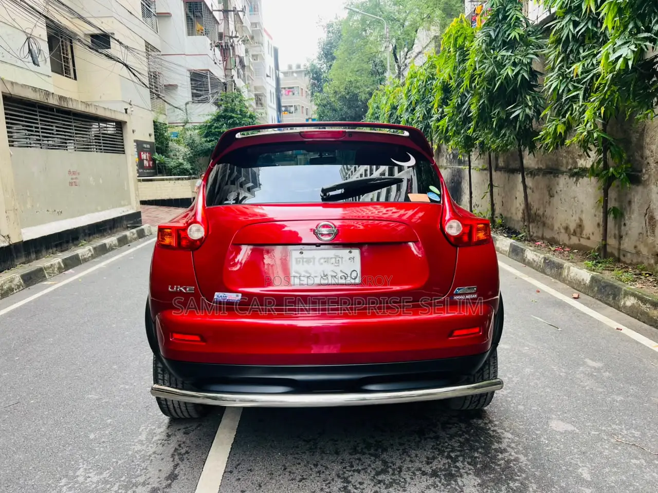 নিসান জুক এসএল অটোমেটিক ২০১১ মেরুন