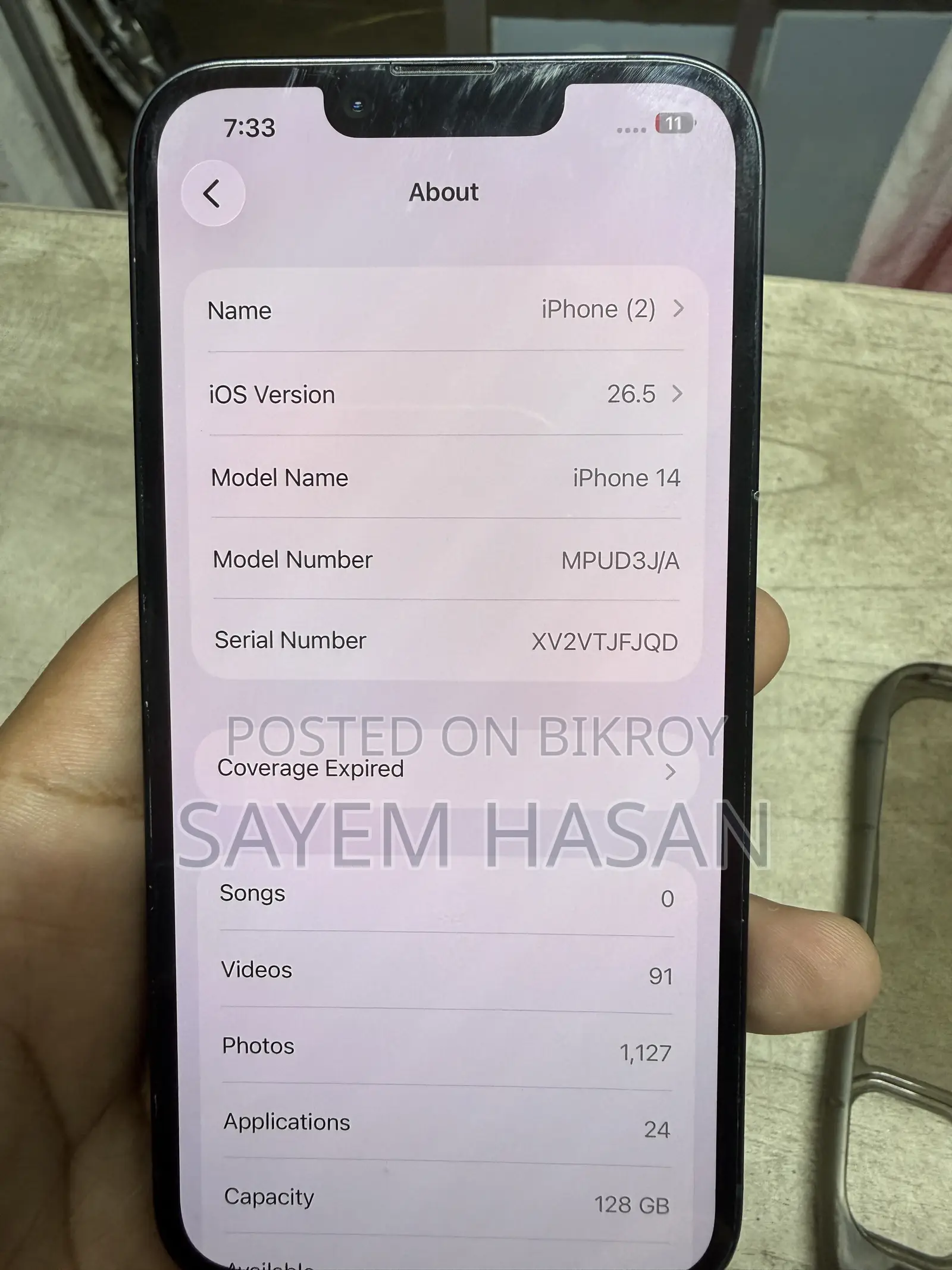 Apple iPhone 14 128 GB Blue
