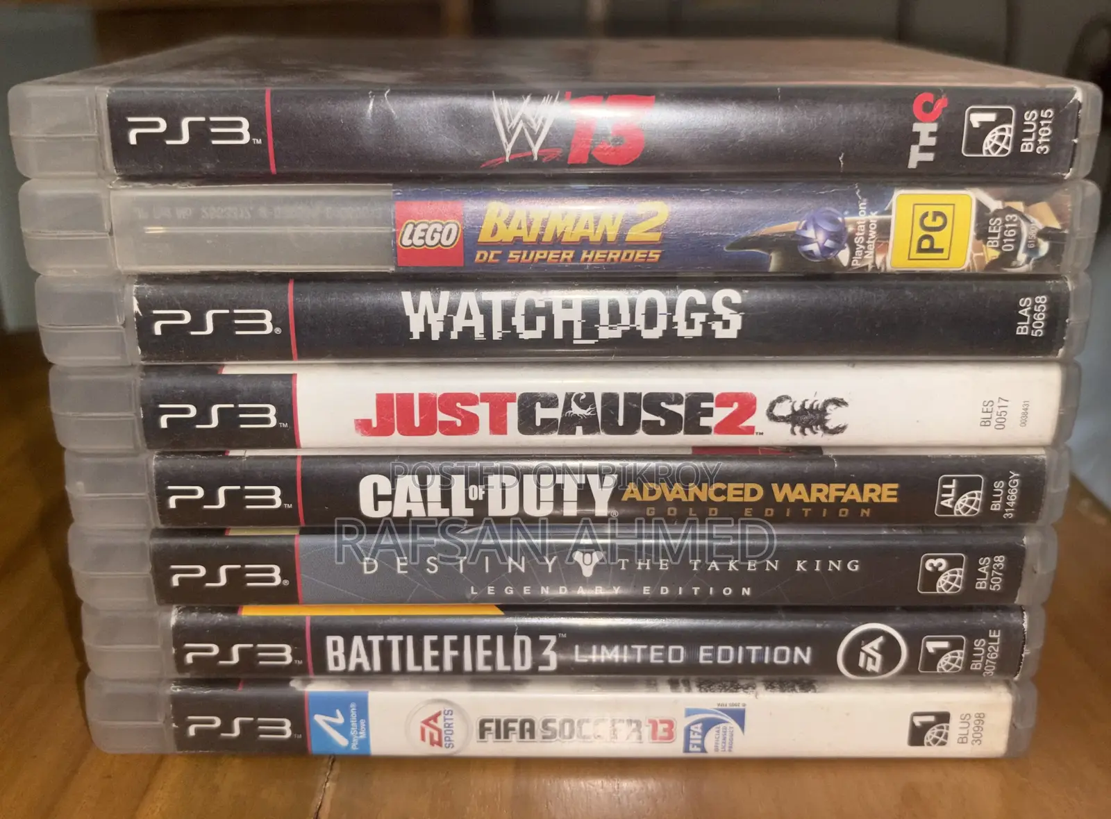 PS3 Game Discs