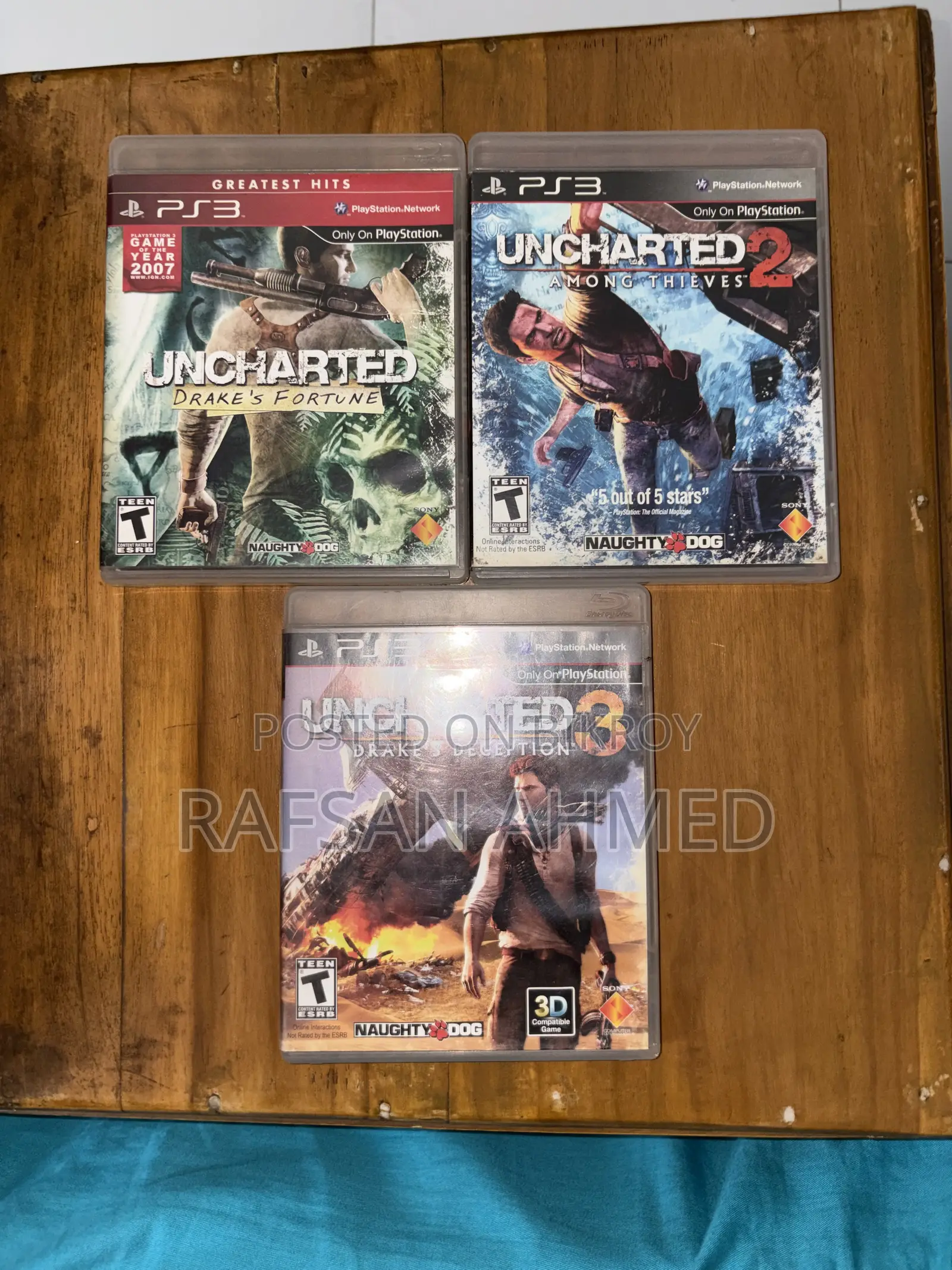 PS3 Game Discs