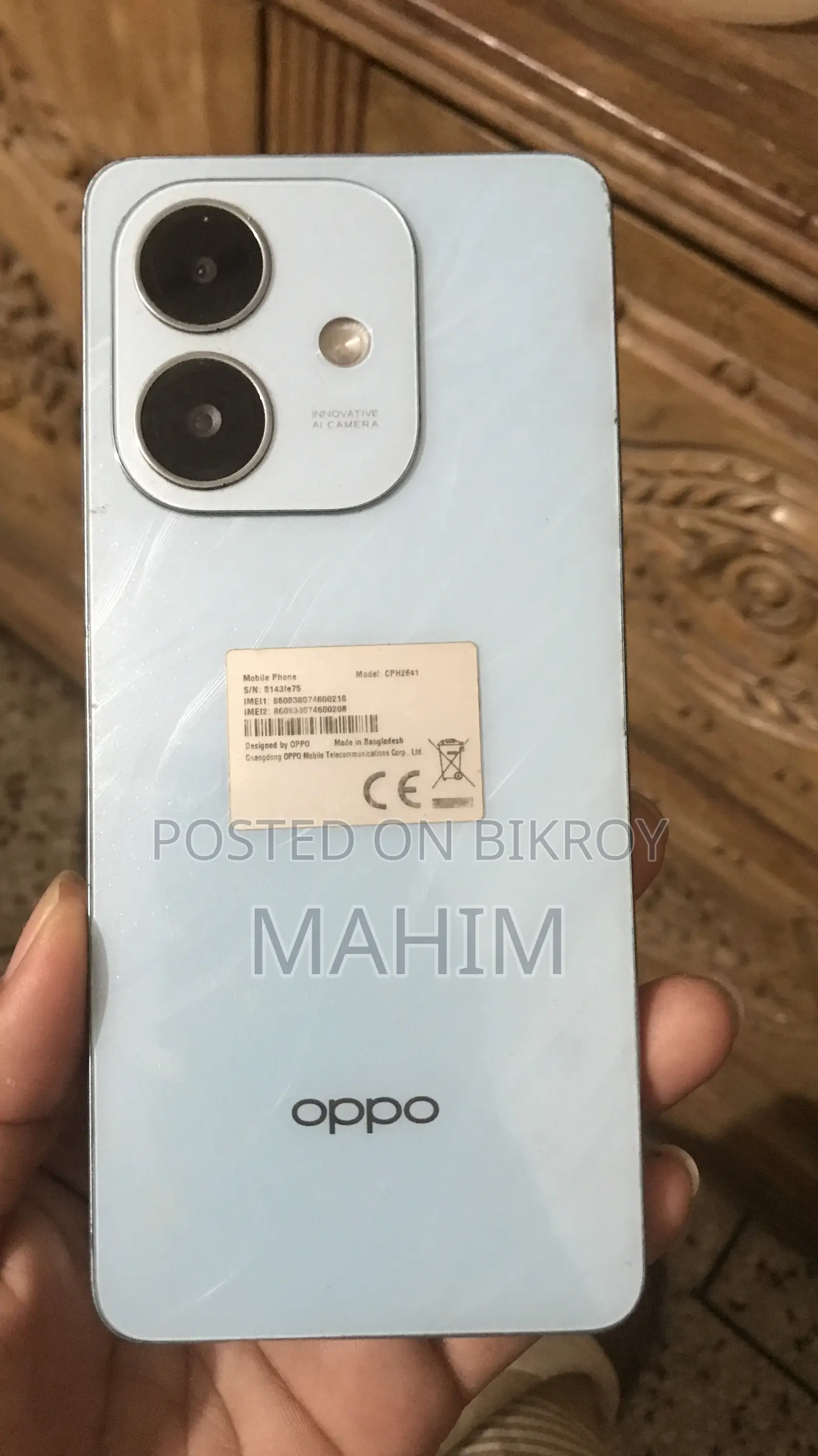 Oppo A3x 64 GB Blue
