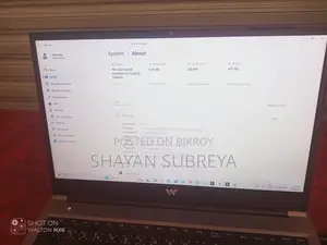 নতুন ল্যাপটপ ৮জিবি ইন্টেল কোর আই৩ এসএসডি ৫১২জিবি