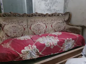 Original Teak Wood 3-Piece Sofa Set for Sale, 4000 BDT