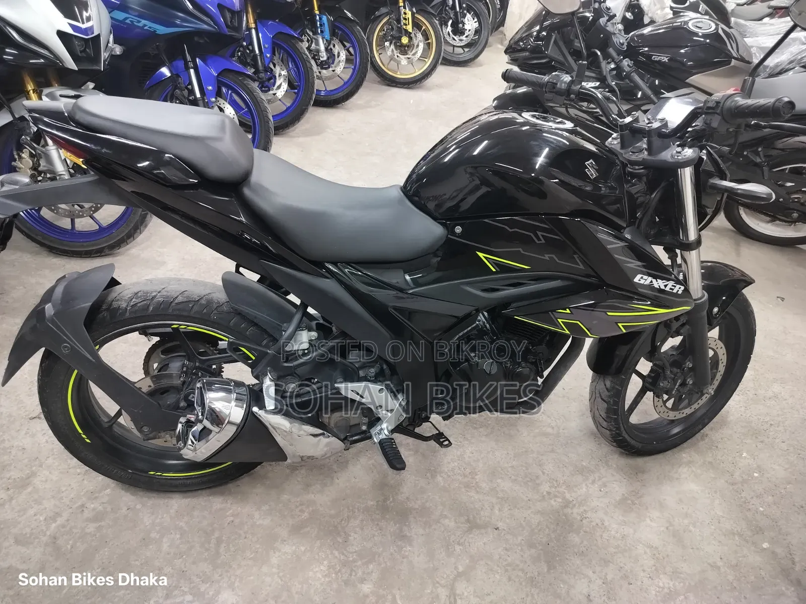 Suzuki Gixxer 2023 Black