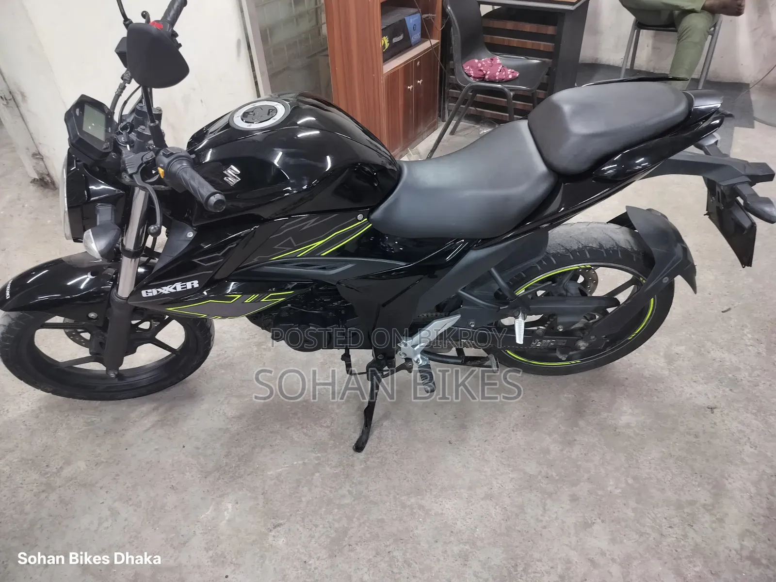 Suzuki Gixxer 2023 Black