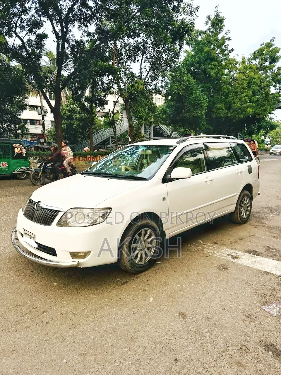 Toyota Corolla Fielder 2004 White