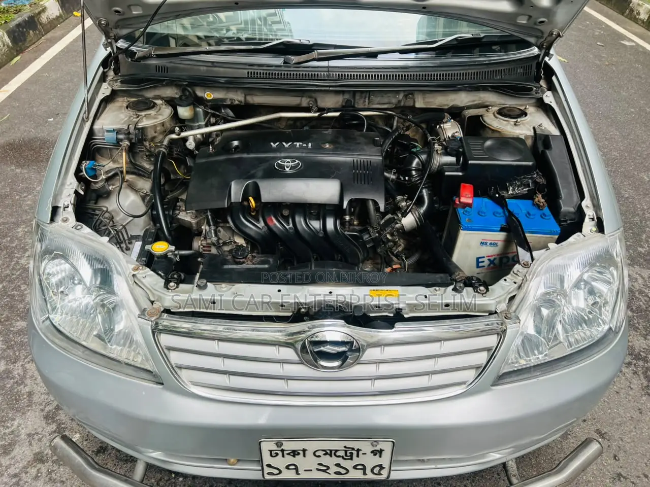 টয়োটা করোল্লা ১.৯ ডি সেডান ২০০০ সিলভার