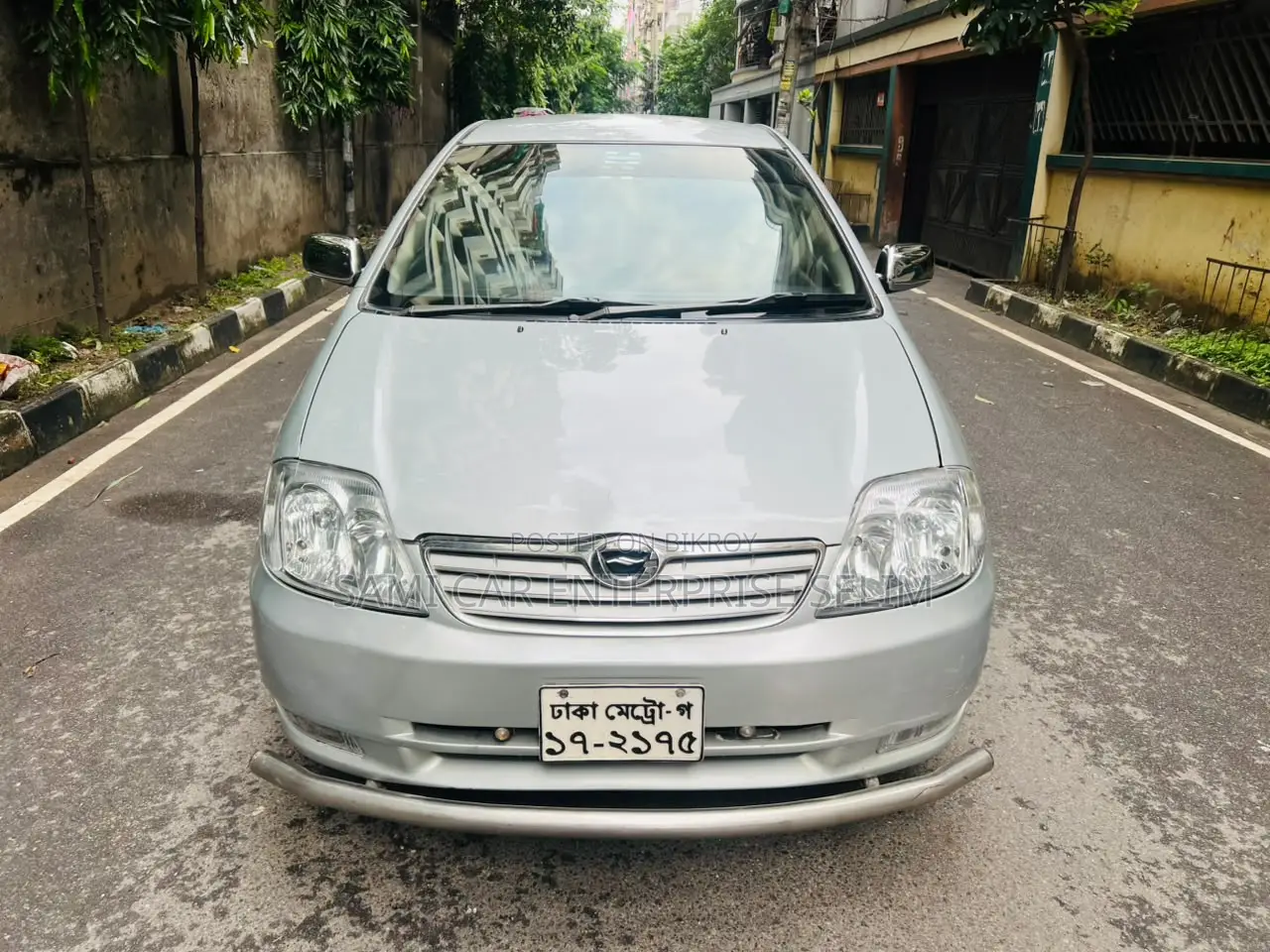 টয়োটা করোল্লা ১.৯ ডি সেডান ২০০০ সিলভার