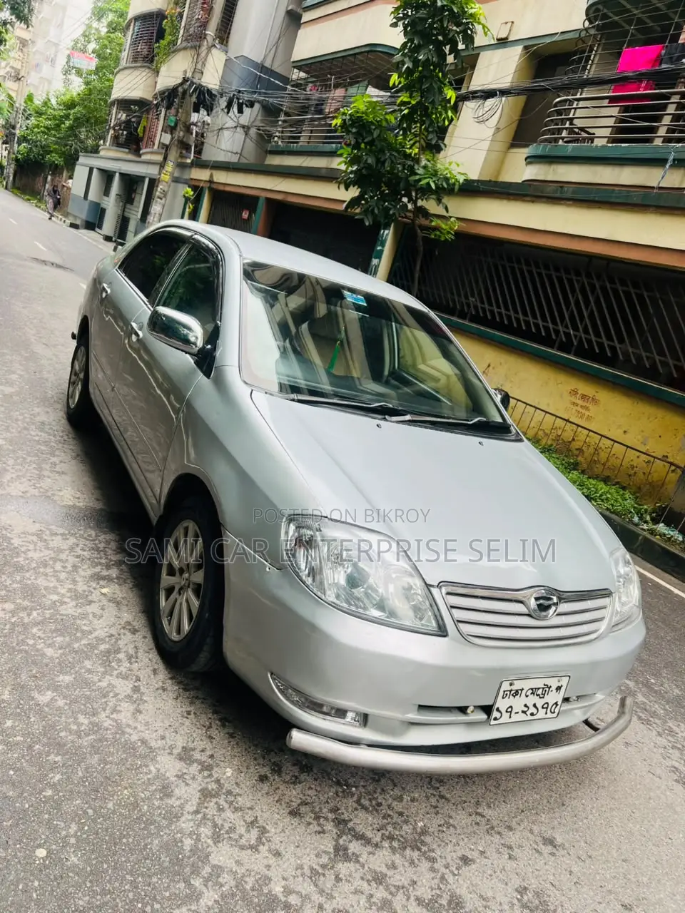 টয়োটা করোল্লা ১.৯ ডি সেডান ২০০০ সিলভার