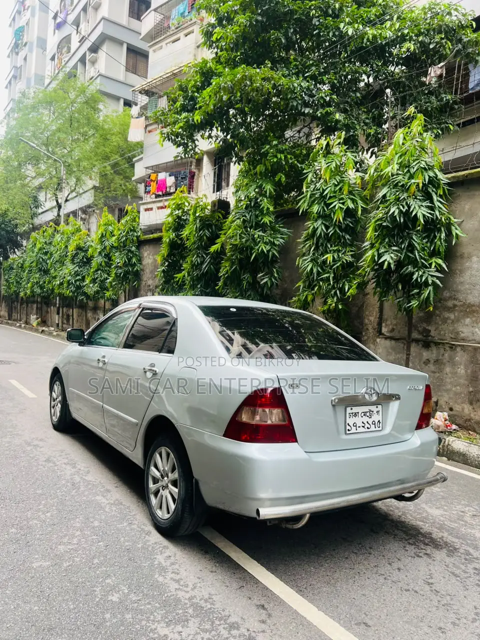 টয়োটা করোল্লা ১.৯ ডি সেডান ২০০০ সিলভার