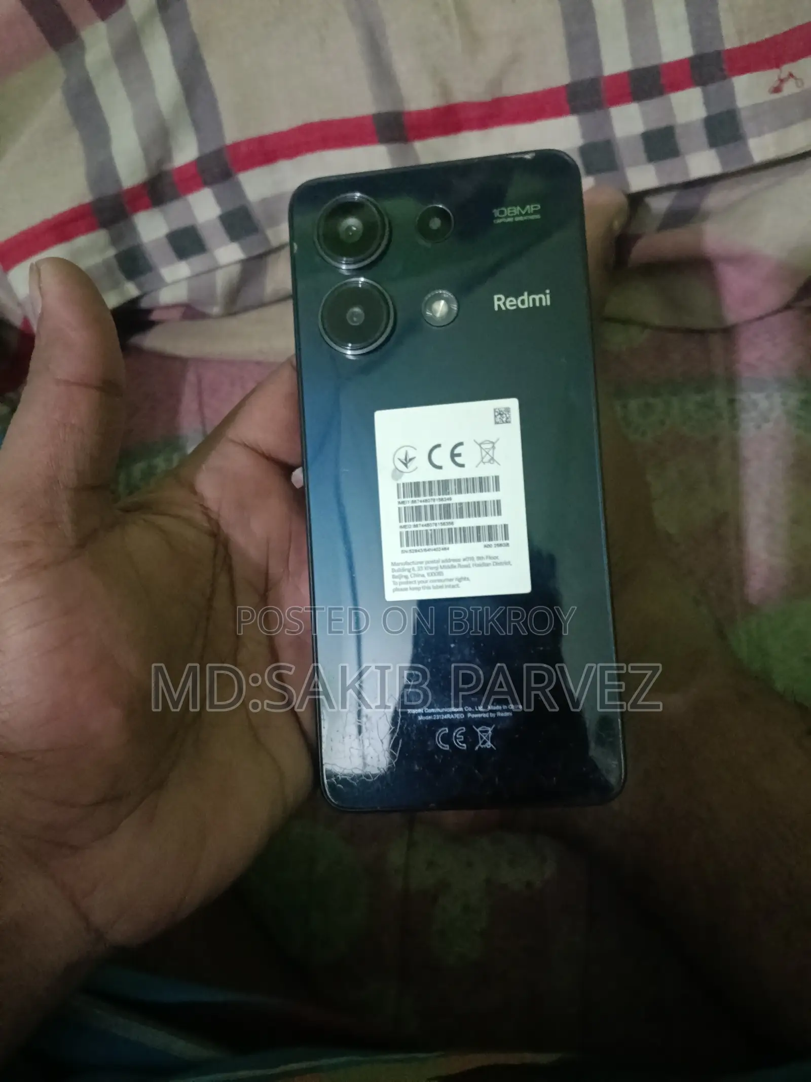 Xiaomi Redmi Note 13 256 GB Black