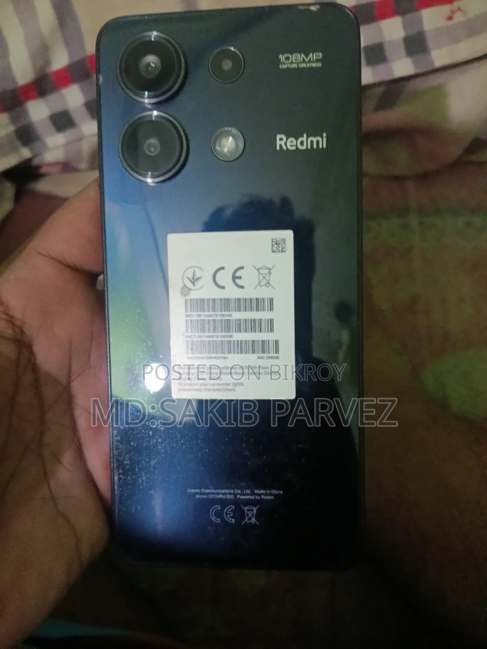 Xiaomi Redmi Note 13 256 GB Black