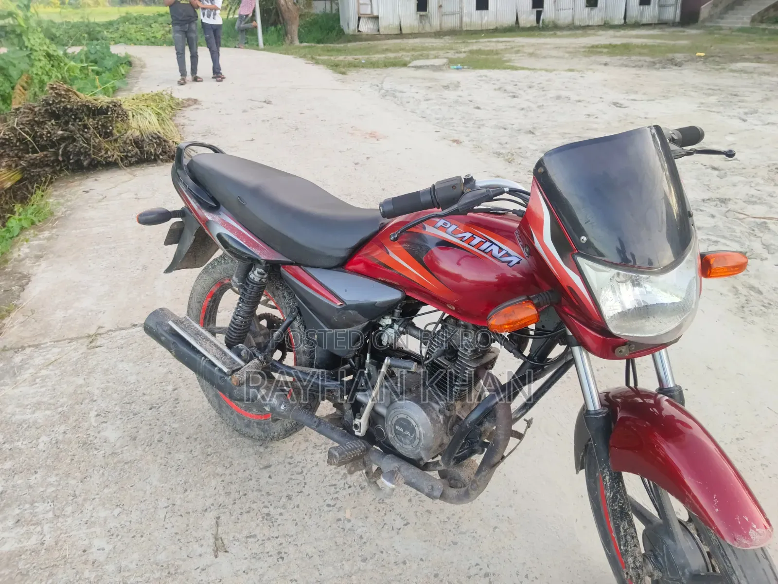 Bajaj Platina 100 2012 Red