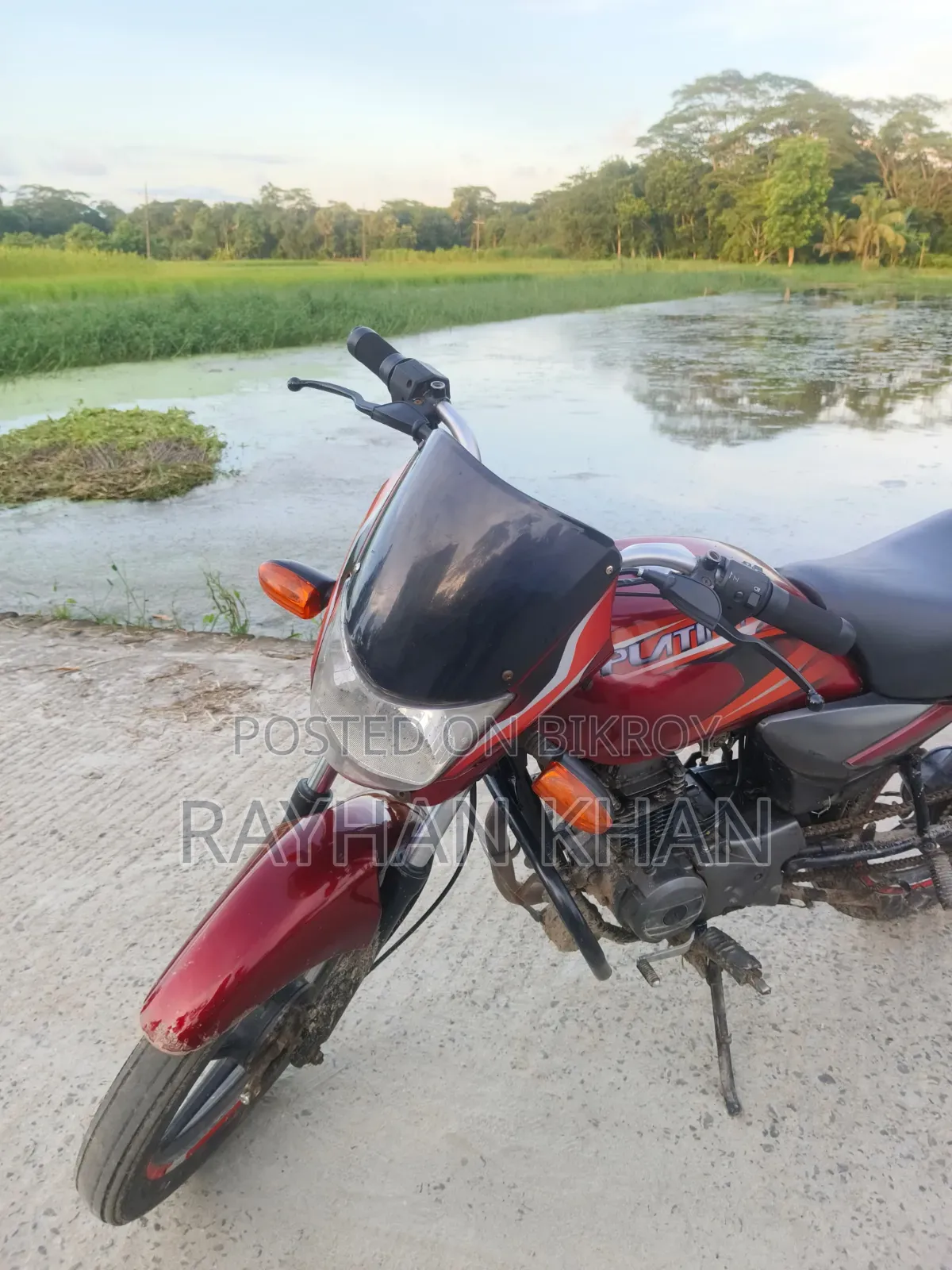 Bajaj Platina 100 2012 Red