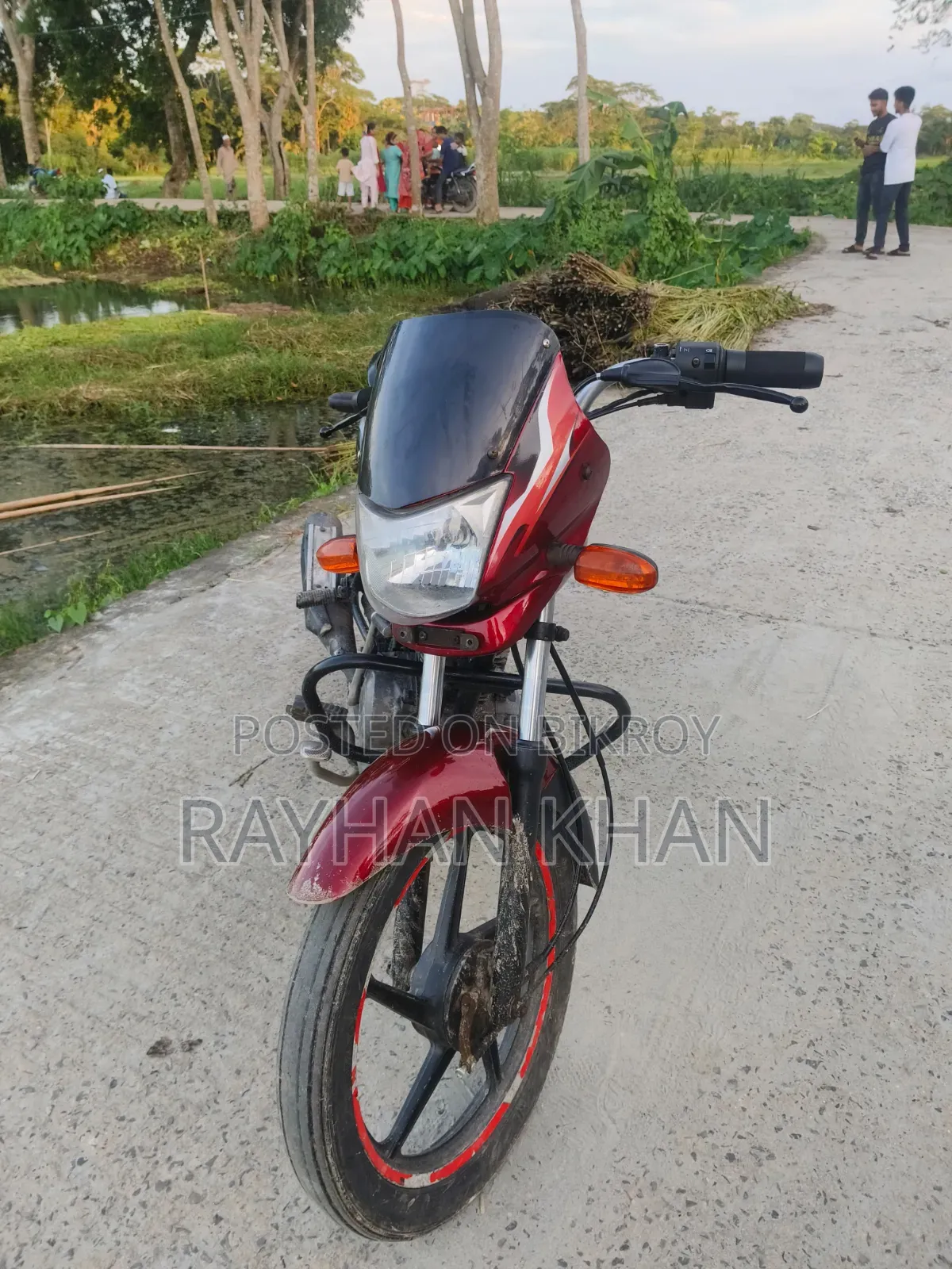 Bajaj Platina 100 2012 Red