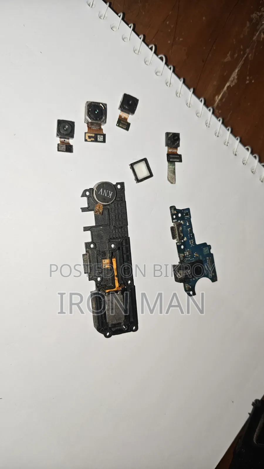 Samsung Galaxy A03s Vibration-Motor, Camera Sensors, Ear-Speaker, Etc