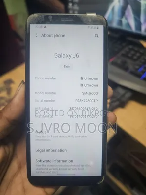 Samsung Galaxy J6 32 GB Black