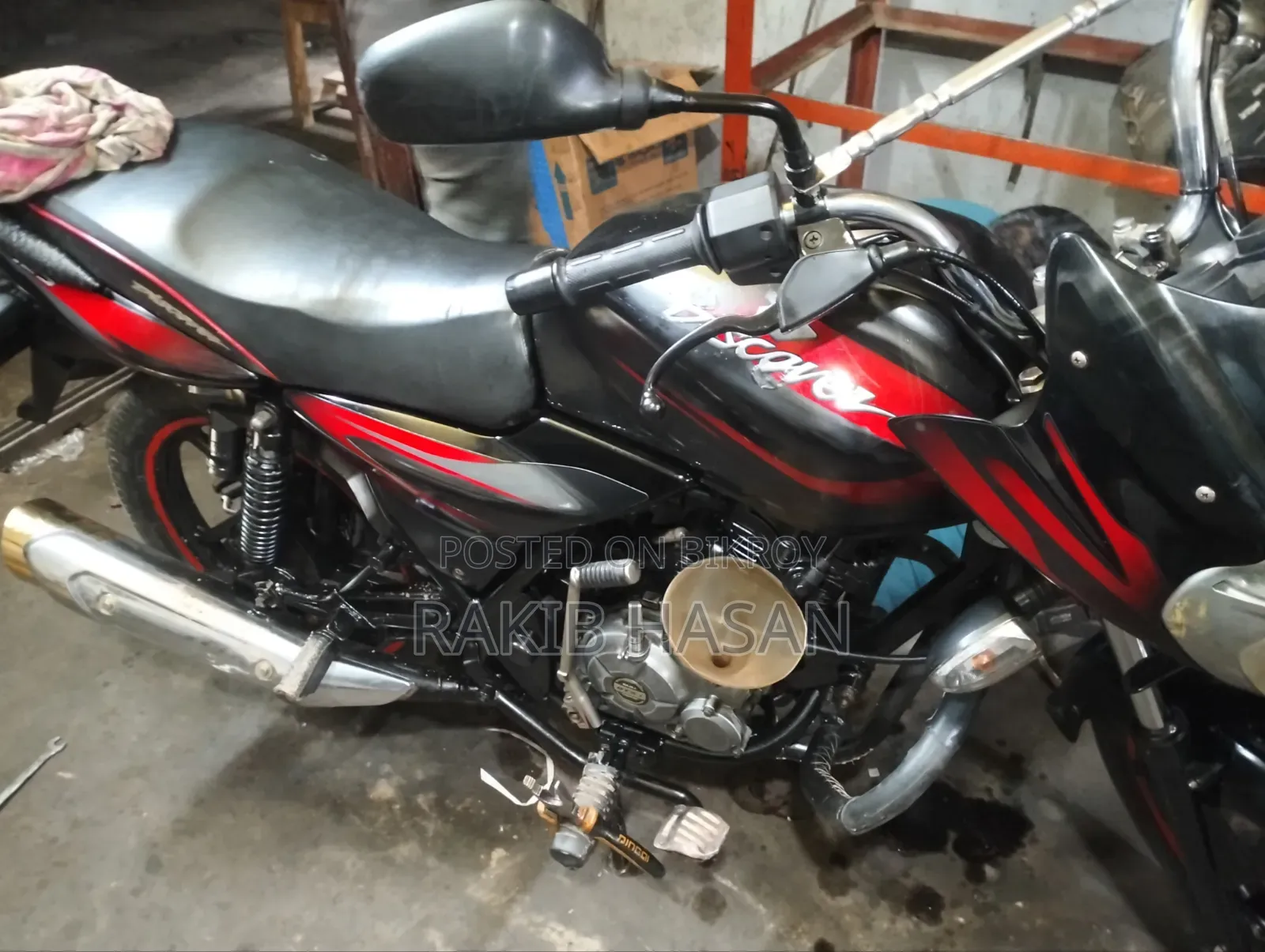 Bajaj Discover 125 2019 Black