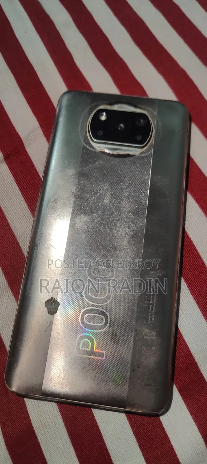শাওমি পোকো এক্স৩ প্রো ১২৮ জিবি সিলভার