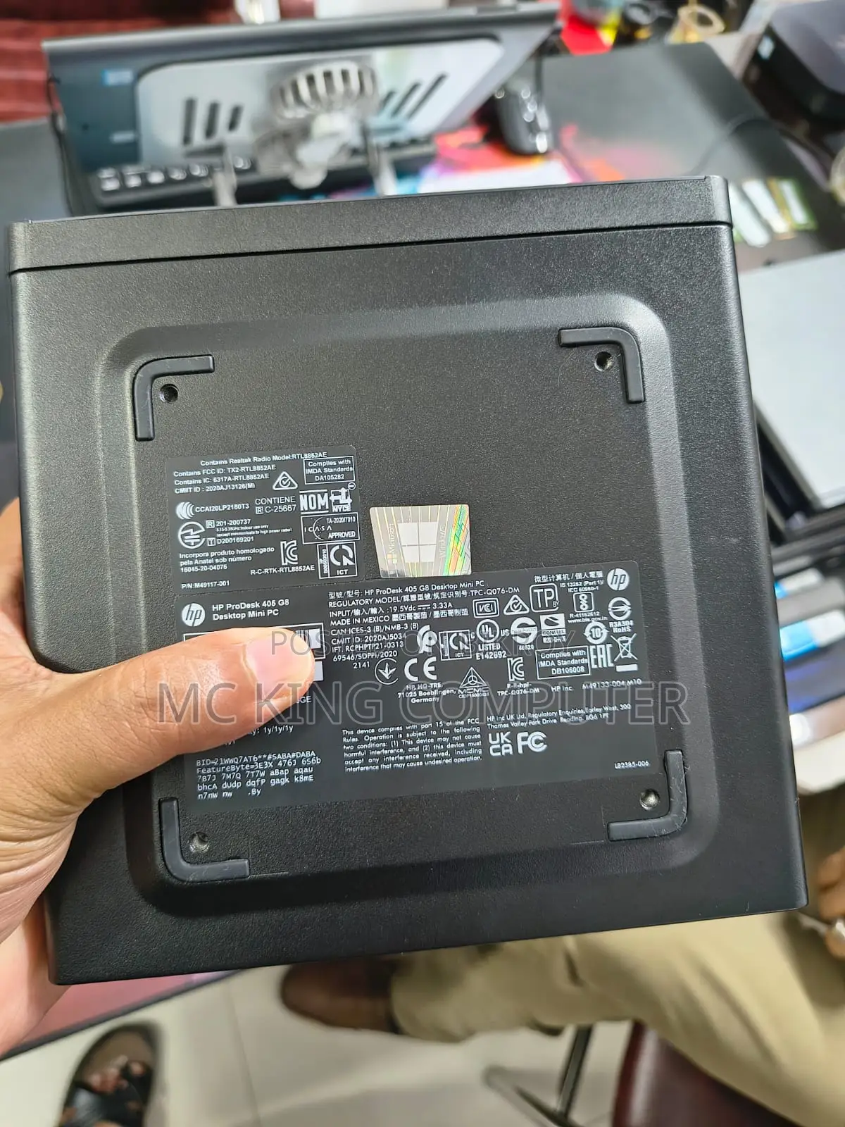Desktop Computer HP 8gb Amd Ryzen 5 SSD 256gb