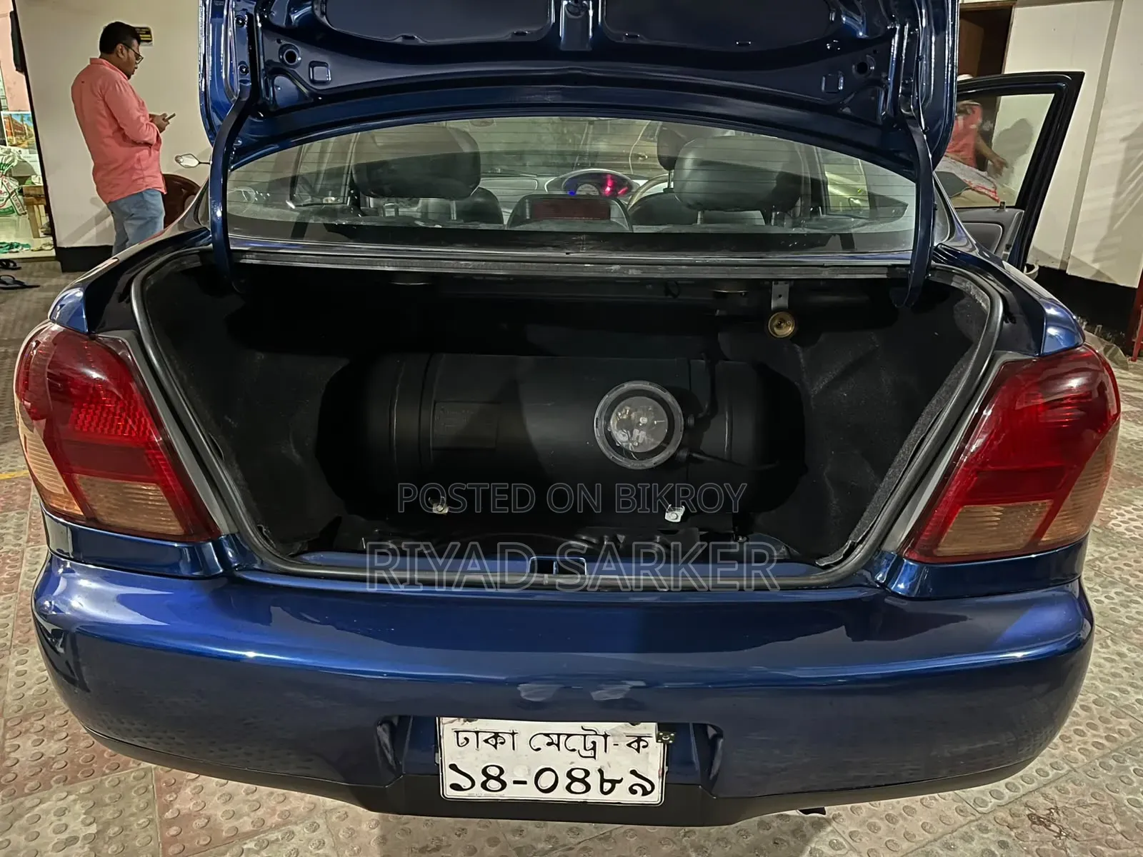 Toyota Platz 2000 Blue