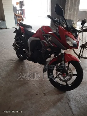 ইয়ামাহা ফেজার ভি২ ২০১৯ লাল