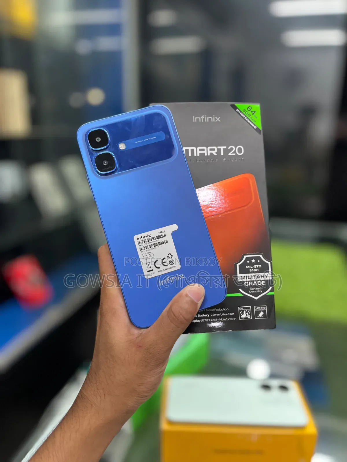 Infinix Smart 20 64 GB Blue